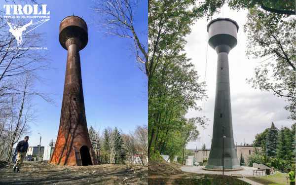 Wieża ciśnień w Będzinie - Troll Katowice