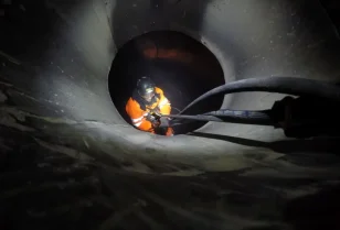 Czyszczenie zbiorników i silosów, prace wysokościowe Troll
