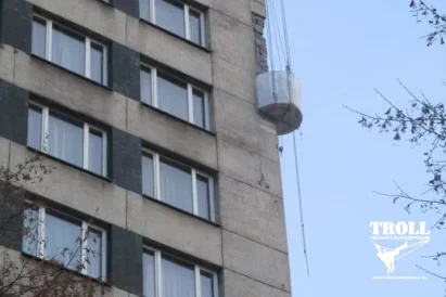 Naprawa elewacji Troll Prace Alpinistyczne