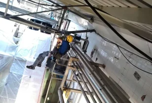 Zabezpieczenie antykorozyjne konstrukcji stalowej - techniki dostępu linowego