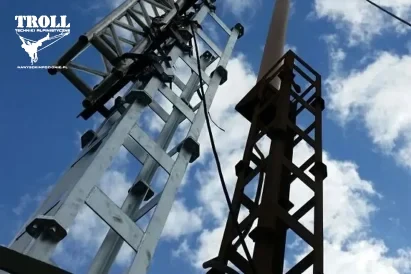 prace na wysokości Katowice - montaż systemów antenowych