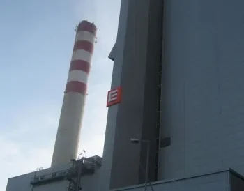 Montaż reklamy na elewacji Elektrociepłowni ELCHO