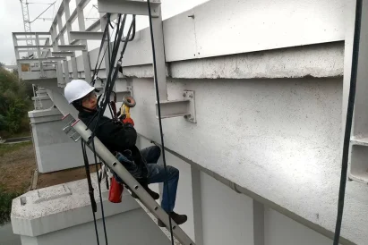 prace na wysokości Września