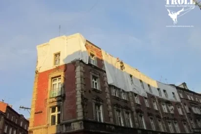 Profesjonalne usługi alpinistyczne - naprawy elewacji - Troll Prace Alpinistyczne Katowice, Ślask
