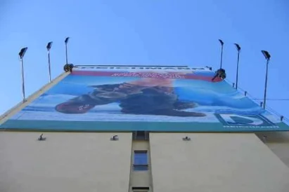 Montaż banerów i reklam wielkoformatowych | TROLL Katowice