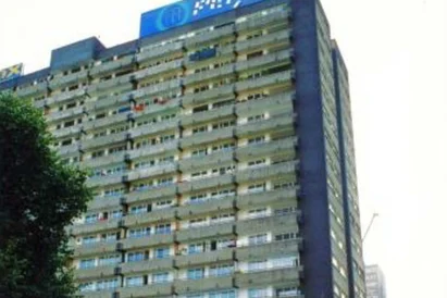 Widok zamontowanej reklamy.