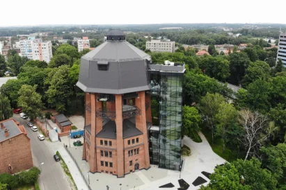 Zabytkowa wieża ciśnień w Zabrzu - Carboneum