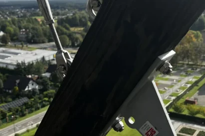 Montaż systemów asekuracyjnych na obiektach zabytkowych | TROLL Prace Alpinistyczne Katowice