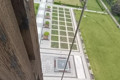 Użycie technik alpinistycznych przy renowacji obiektów zabytkowych | TROLL Katowice