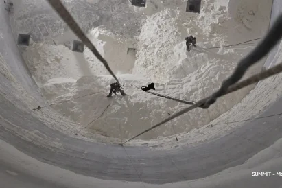 Profesjonalne czyszczenie silosów i zbiorników przemysłowych