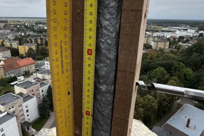 Prace na wysokości - renowacja zabytków, Katowice | TROLL Techniki Alpinistyczne