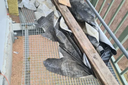 Docieplenia trudno dostępnych miejsc z wykorzystaniem technik alpinistycznych